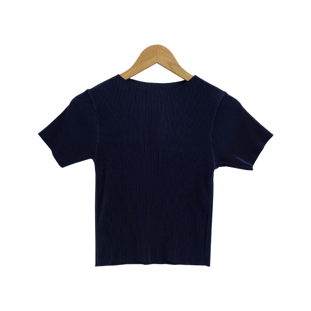 berry pleats tee (2color)