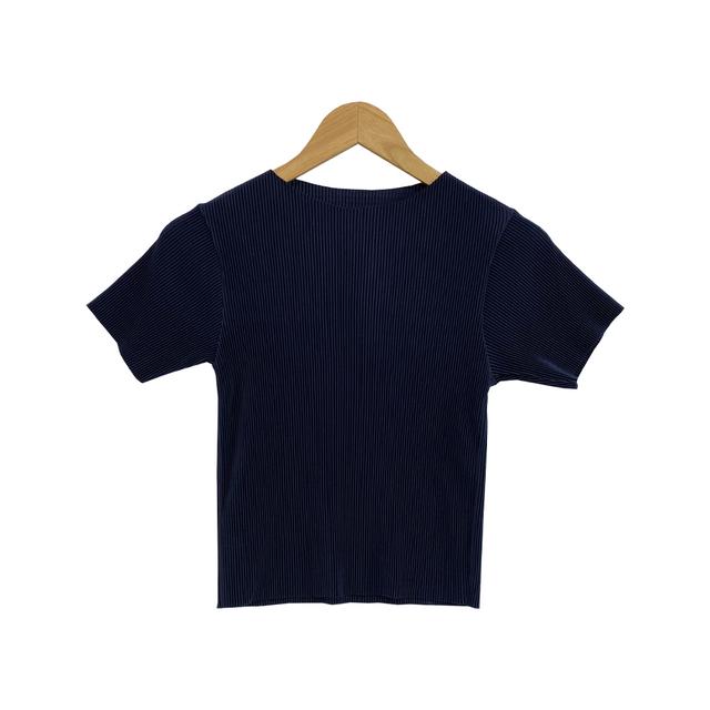 berry pleats tee (2color)
