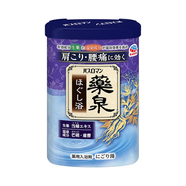 바스로망 입욕제 약천 마사지스프링 600g 분말형 온천 반신욕