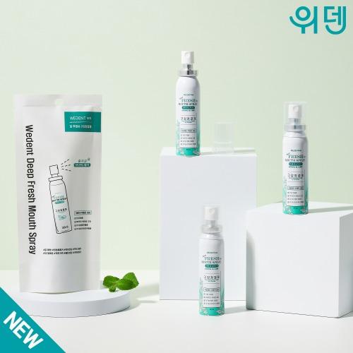 위덴 딥 후레쉬 구강청결제 30ml _충치균99.9%제거 / 무알콜
