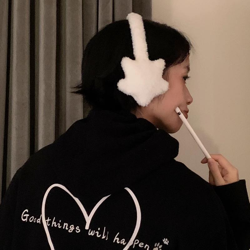 수심 Star Earmuffs(3 color) 스타 귀마개 귀여운 별 이어머프 겨울 방한