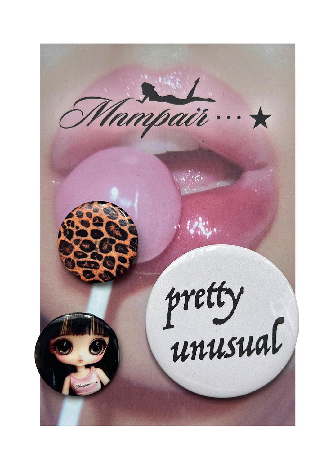 Pretty Unusual Pin Button Pack