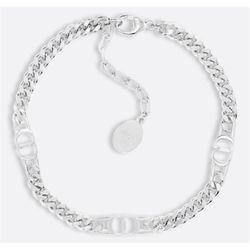 디올 CD 슬림 체인 링크 팔찌 실버 B2162HOMST D990 133102443