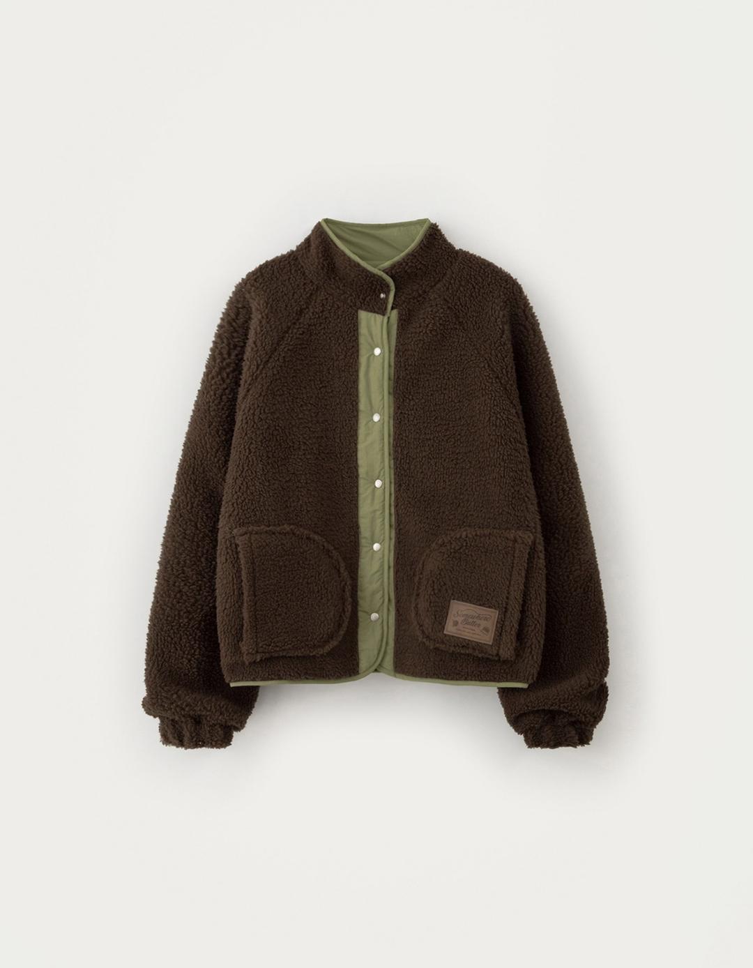 12.29 출고 Poppy Fleece Jumper - Brown