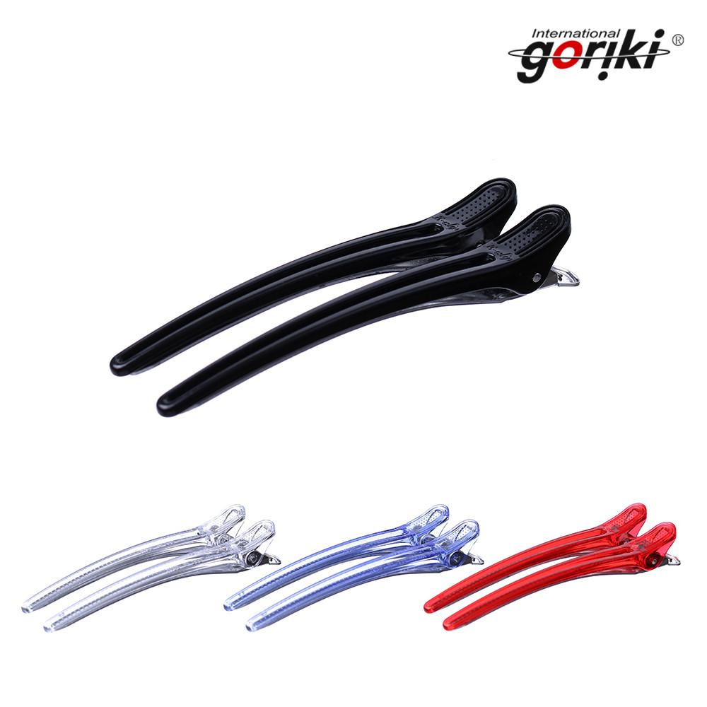 고리끼 이클립 L 2p 헤어클립 미용실 집게핀 머리 핀셋