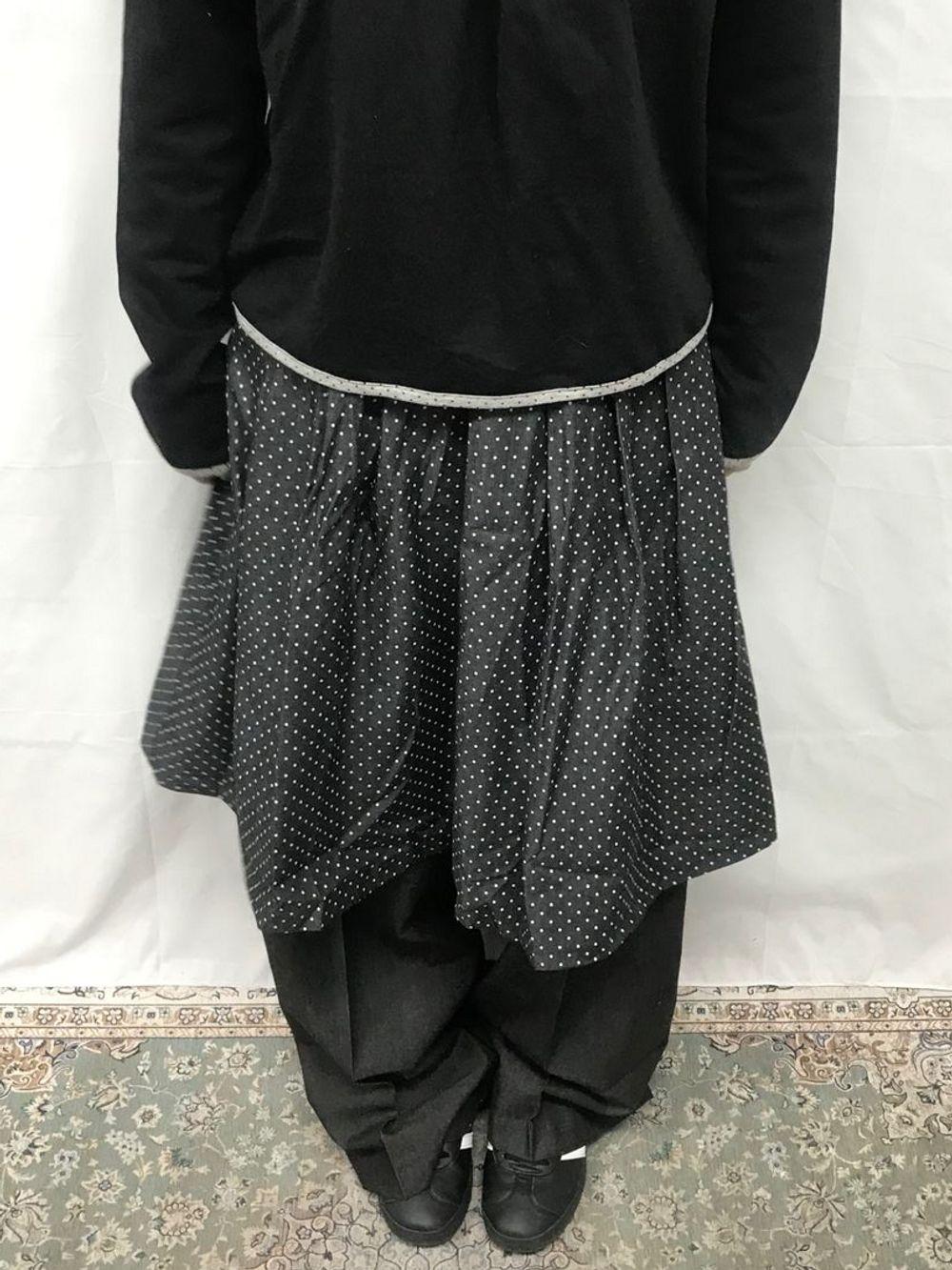 도트 레이어드 스커트 팬츠 (2c)