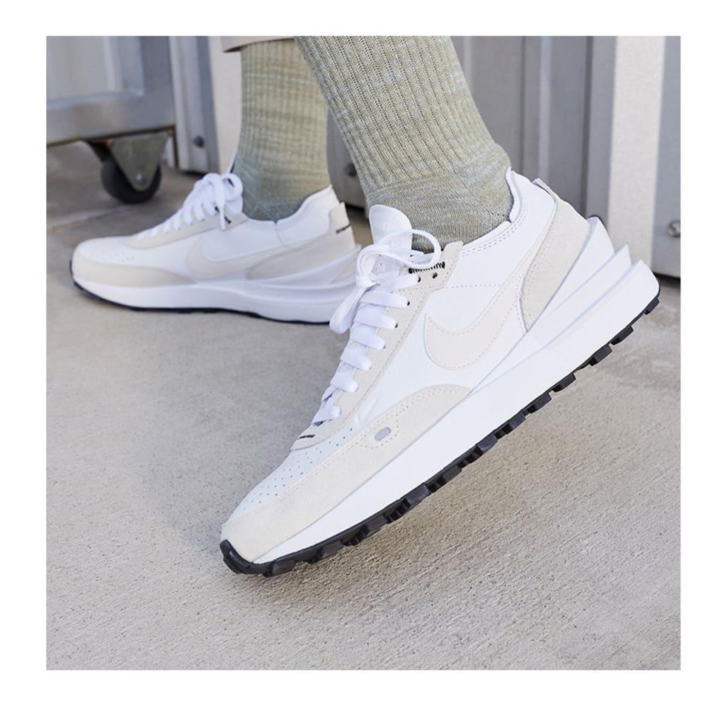 나이키 와플원 SE 레더 서밋화이트 남자 스니커즈 봄