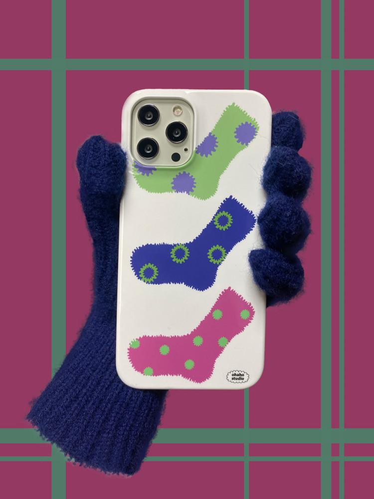 Fluffy Socks case  [오하호 스튜디오]