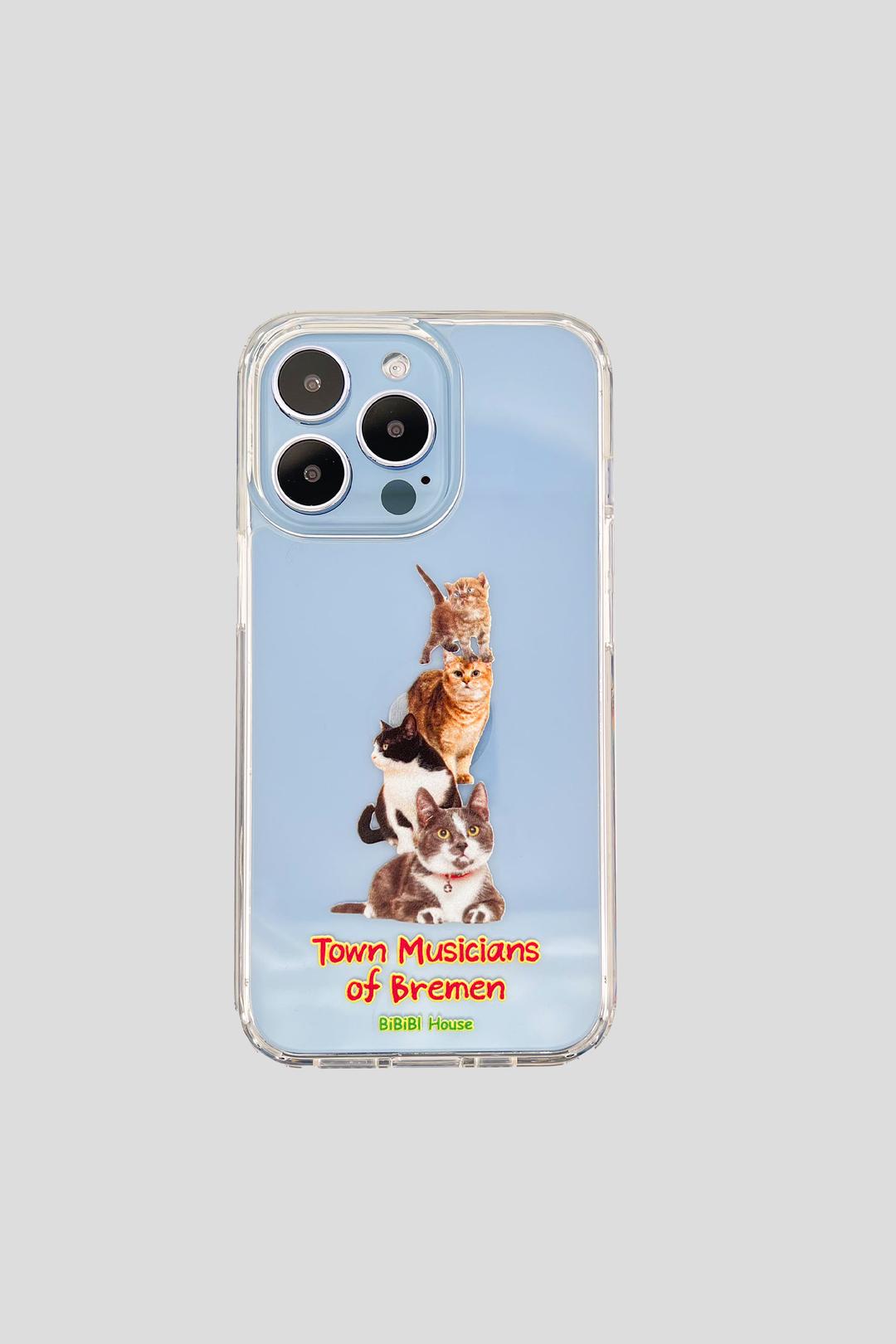 브레멘 음악대(고양이) 폰케이스