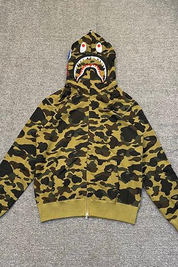 신상 BAPE 22FW 베이프 DYRNBGKA 29 샤크 후드집업티