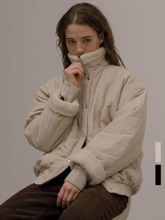 Dumble high-neck puffer jacket [KNFW05JP09]_[2color]