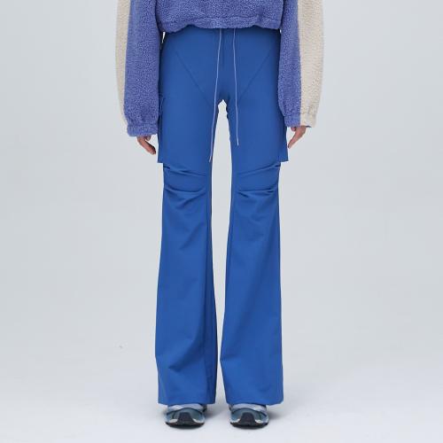 CARGO SLIM BOOTS-CUT PANTS 카고 부츠컷 바지 BLUE BP3WP007