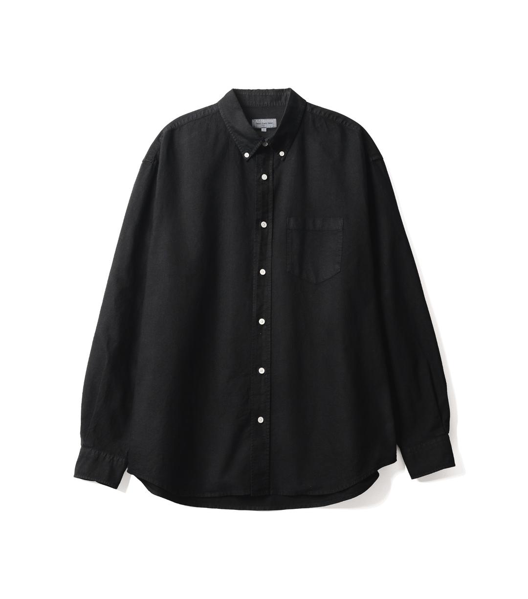 가먼트 다잉 옥스퍼드 셔츠 (블랙)