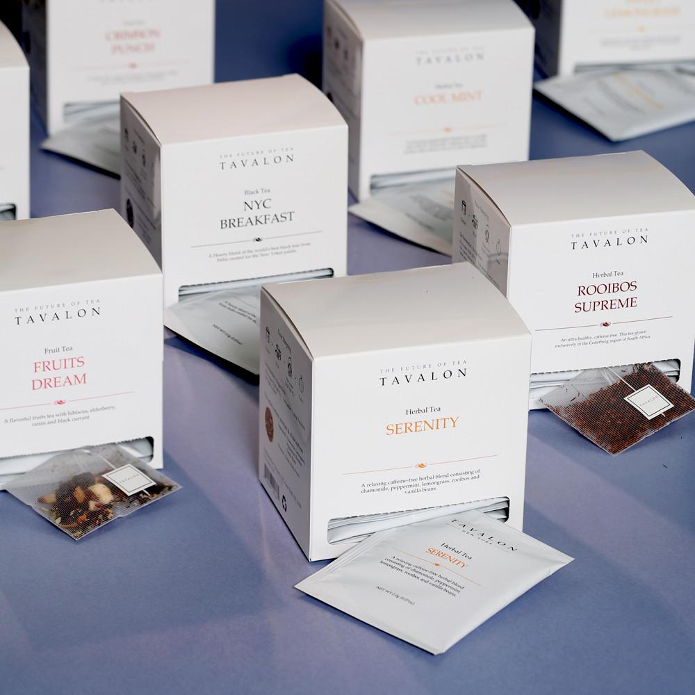 타바론티 얼그레이 밀크티 피치우롱 캐모마일 크림슨펀치 티백 모음