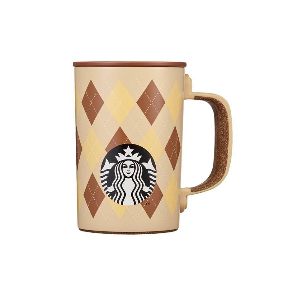 스타벅스 22 SS 오텀 틸튼 체크 텀블러 355ml