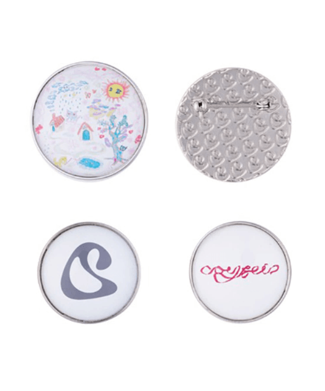 BADGE SET MULTI COLOR