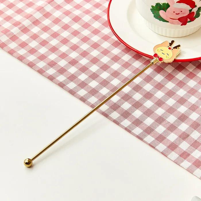 크리스마스 홀리졸리 버터군 스테인리스 머들러