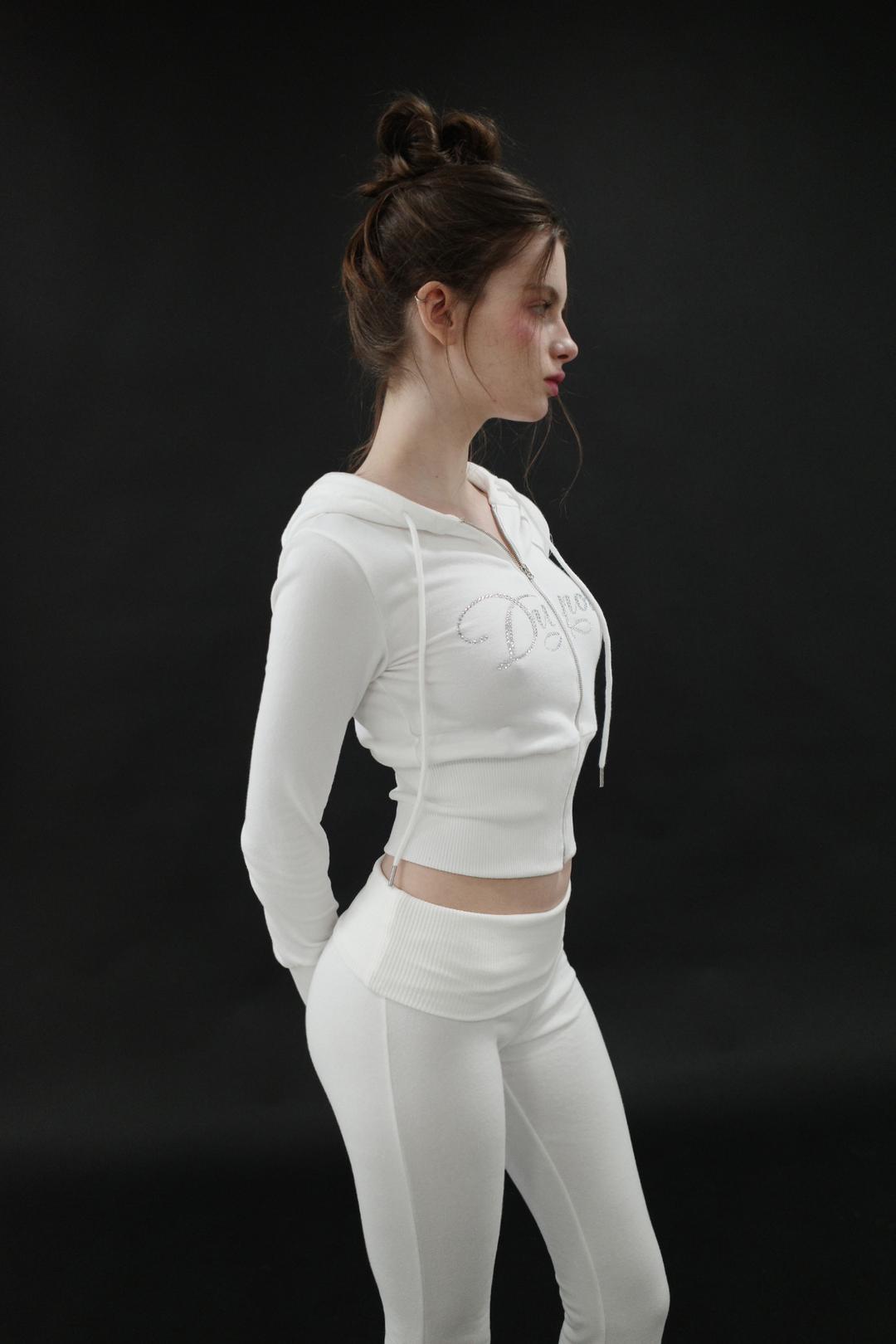 RIB POINT HOOD ZIPUP (IVO)