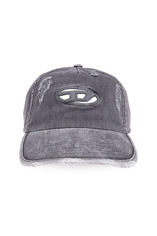 Diesel C-Ball-Utlt Distressed Baseball Cap