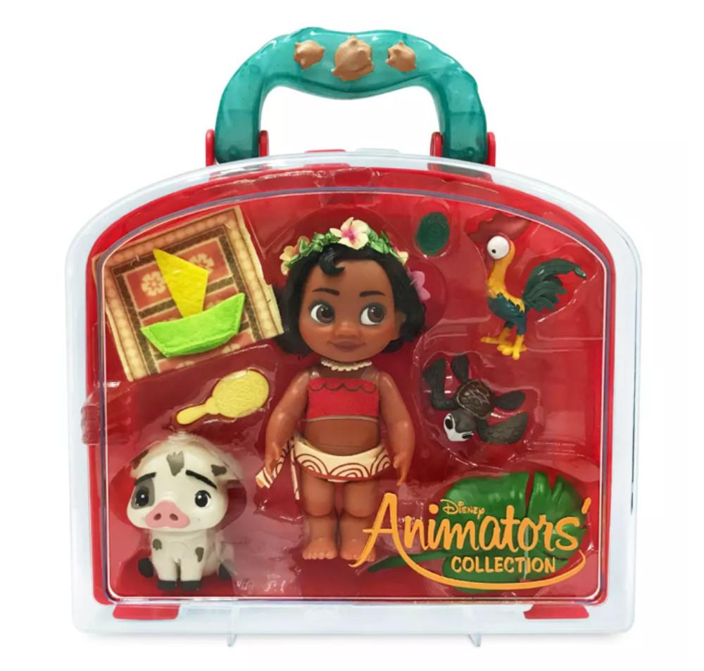 디즈니 신상 모아나 미니 베이비돌 플레이 세트