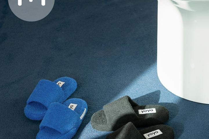 1+1 TERRY 워셔블 층간소음방지 실내화 폭신한 슬리퍼(6COLOR)