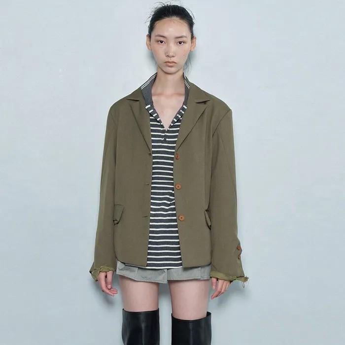 OUT POCKET JACKET / KHAKI