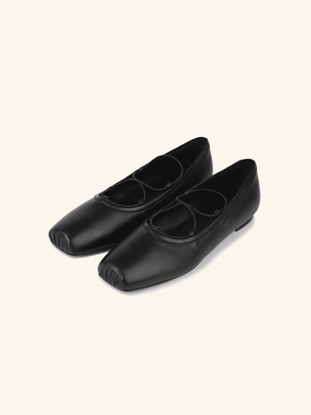 BALLET strap flat / 블랙