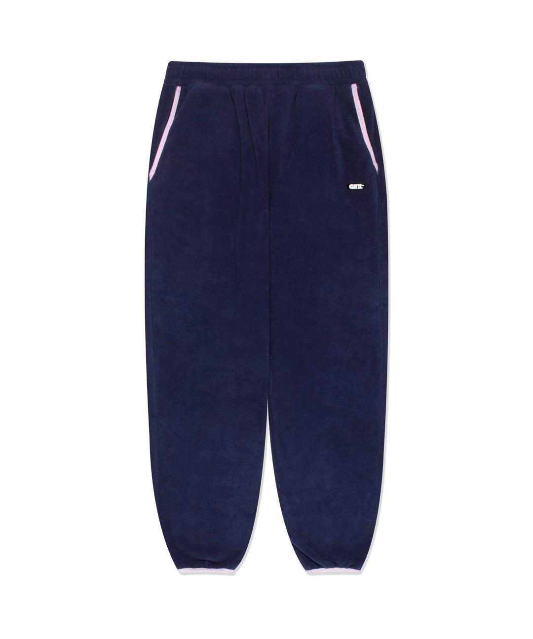 ADVERTYPE BLOCKED FLEECE PANTS navy