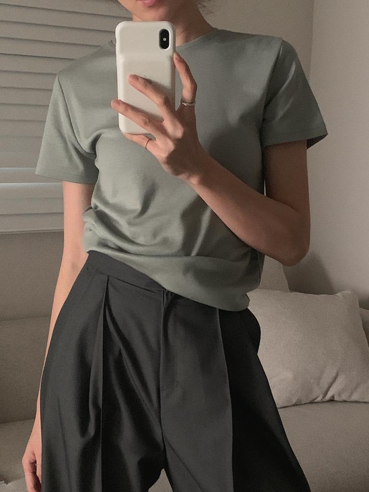 4계절 착용 [당일출고] [Crème Archive] 퍼스널 티셔츠