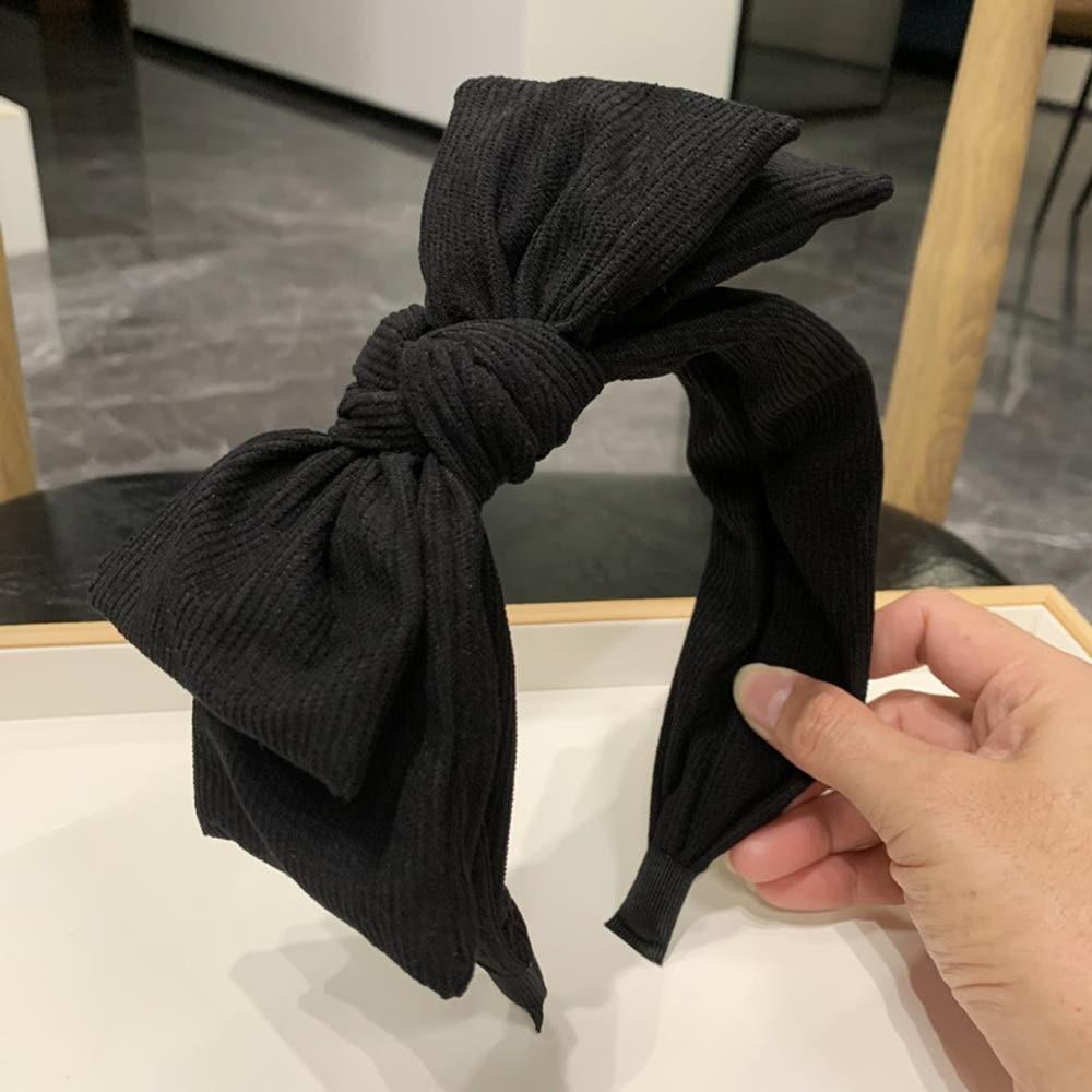 쥬르 골덴 왕리본 헤어밴드 (3color)