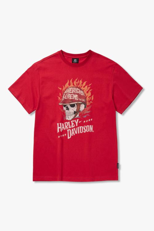 [칼라추가입고] 본 라이더 티셔츠_레드 HH15111301