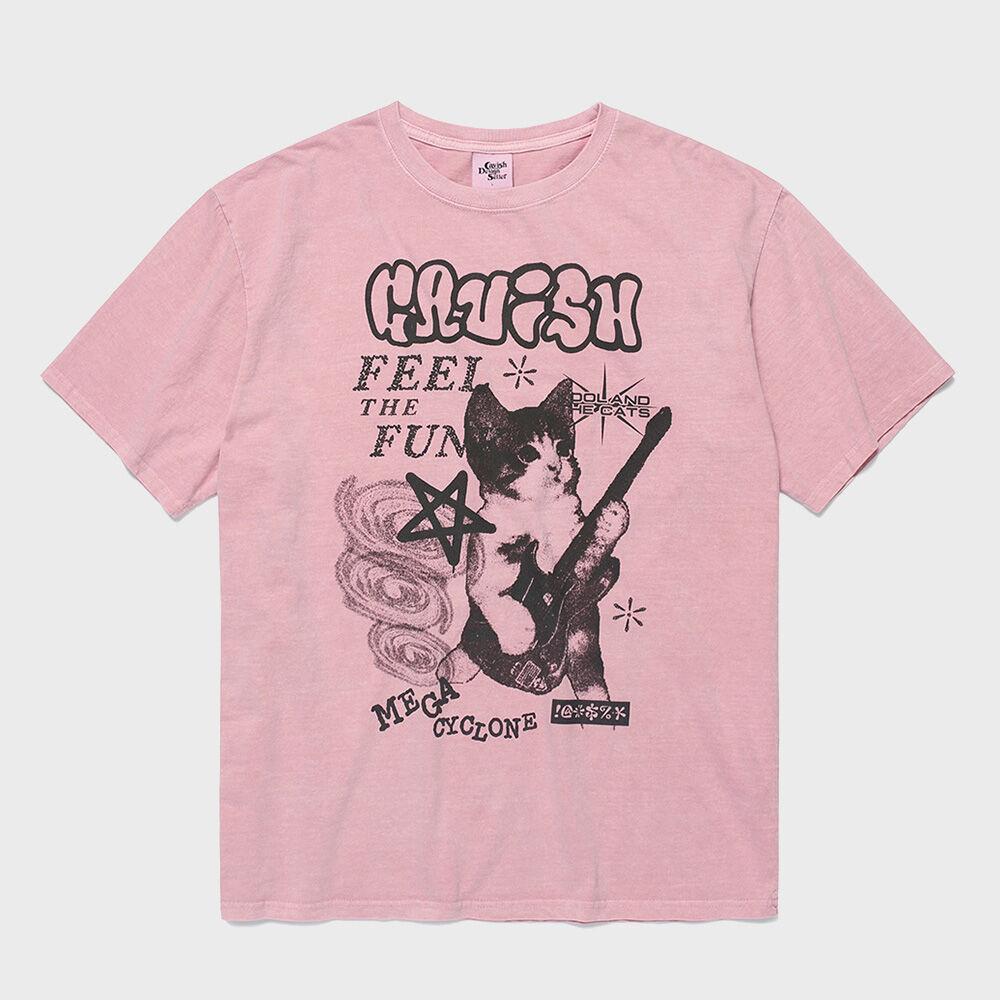 MEGA CYCLONE PIGMENT SS TEE PINK(CV2DMUT524A)