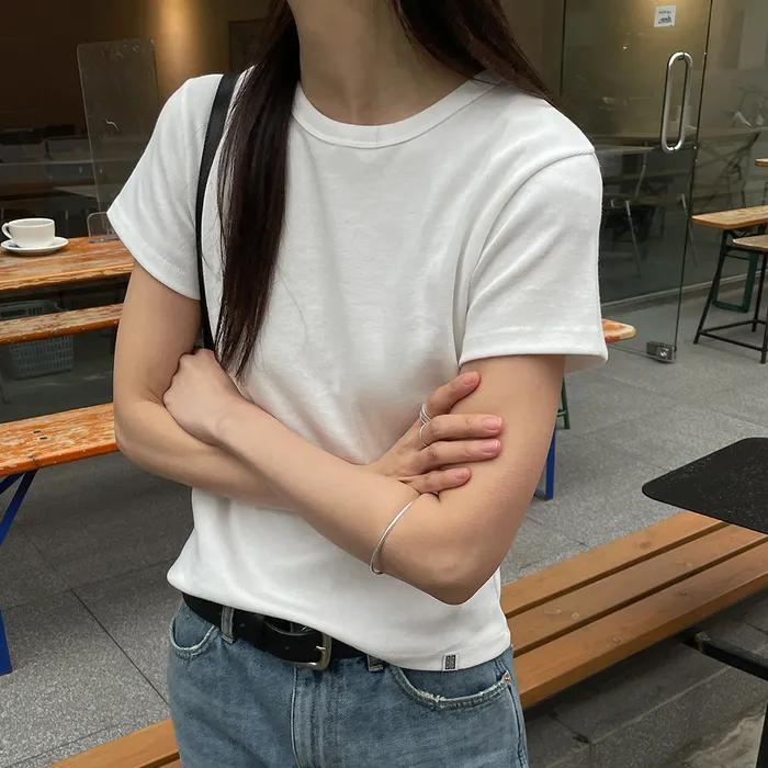 [essential] Base round t-shirt (5colors)