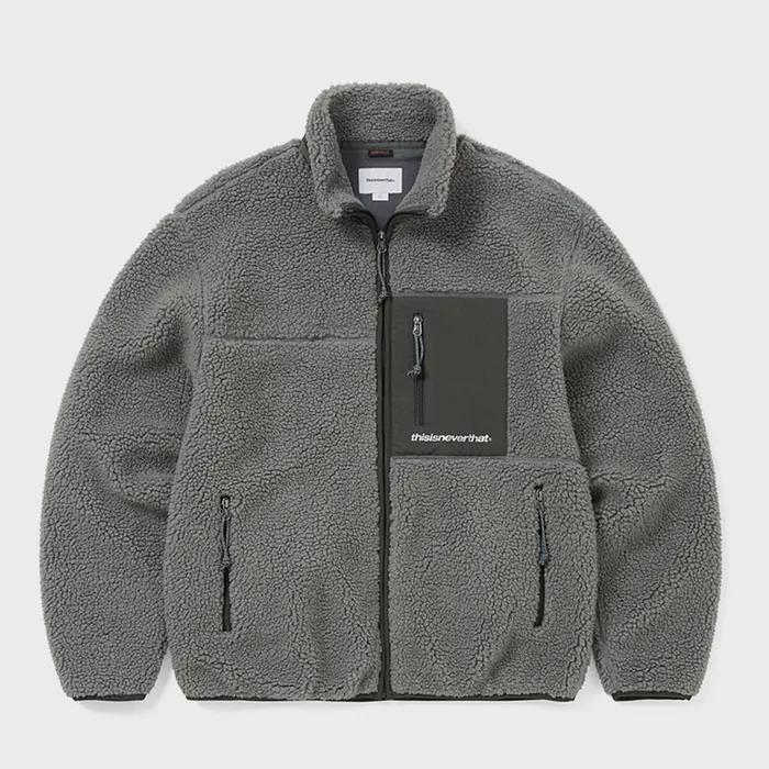 SP Sherpa Fleece Jacket Charcoal