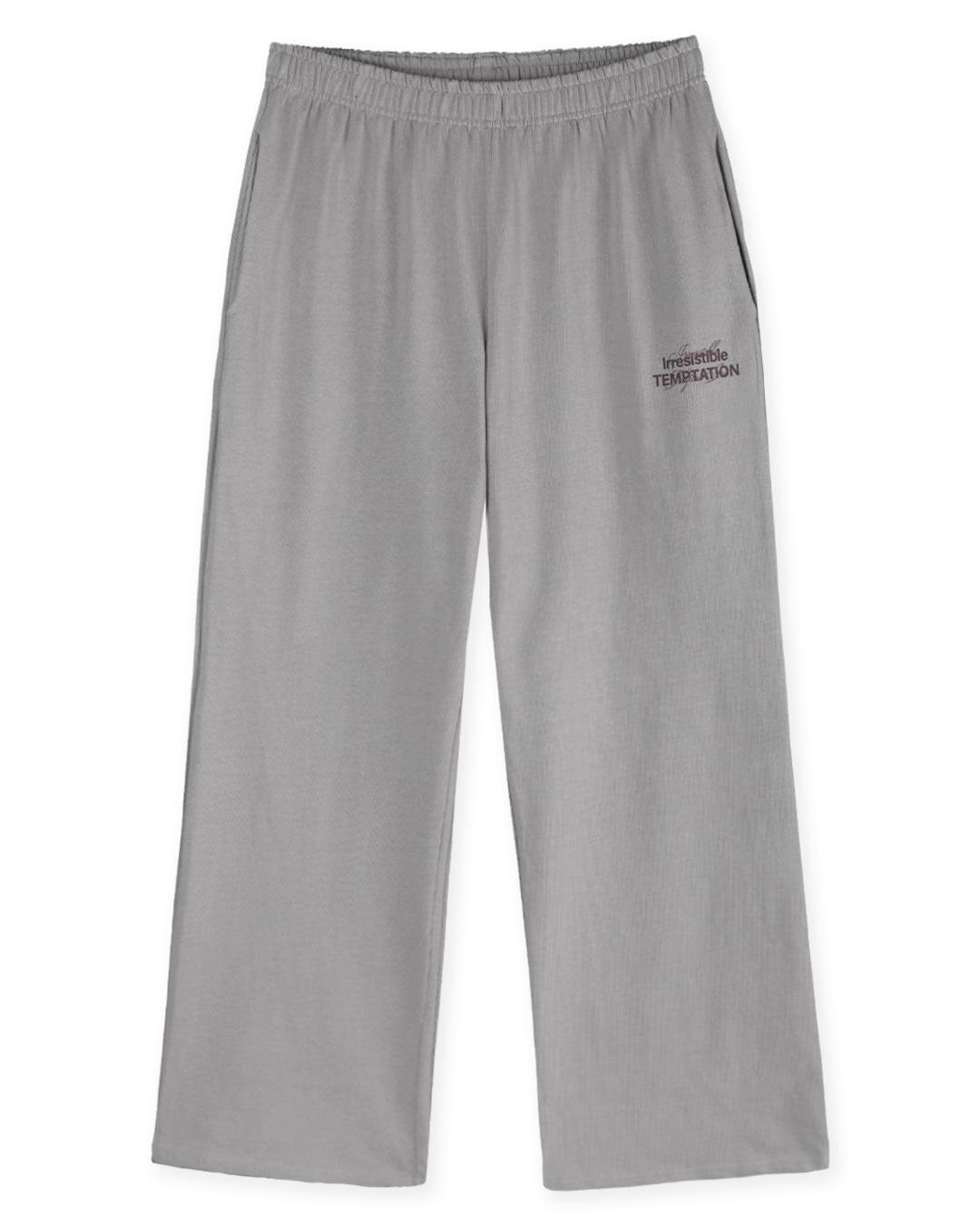 Irresistible Temptation pocket pants - warm grey