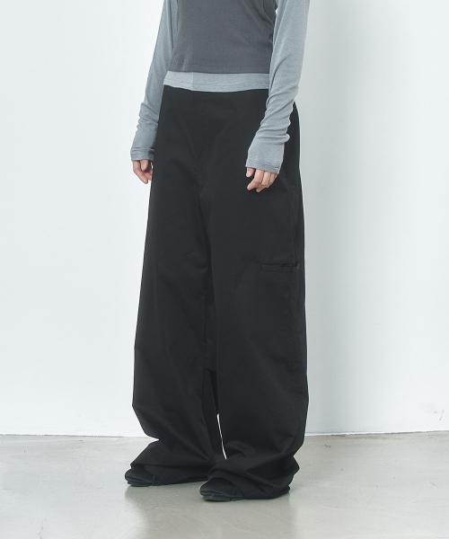 러드 인시전 포켓 팬츠 블랙