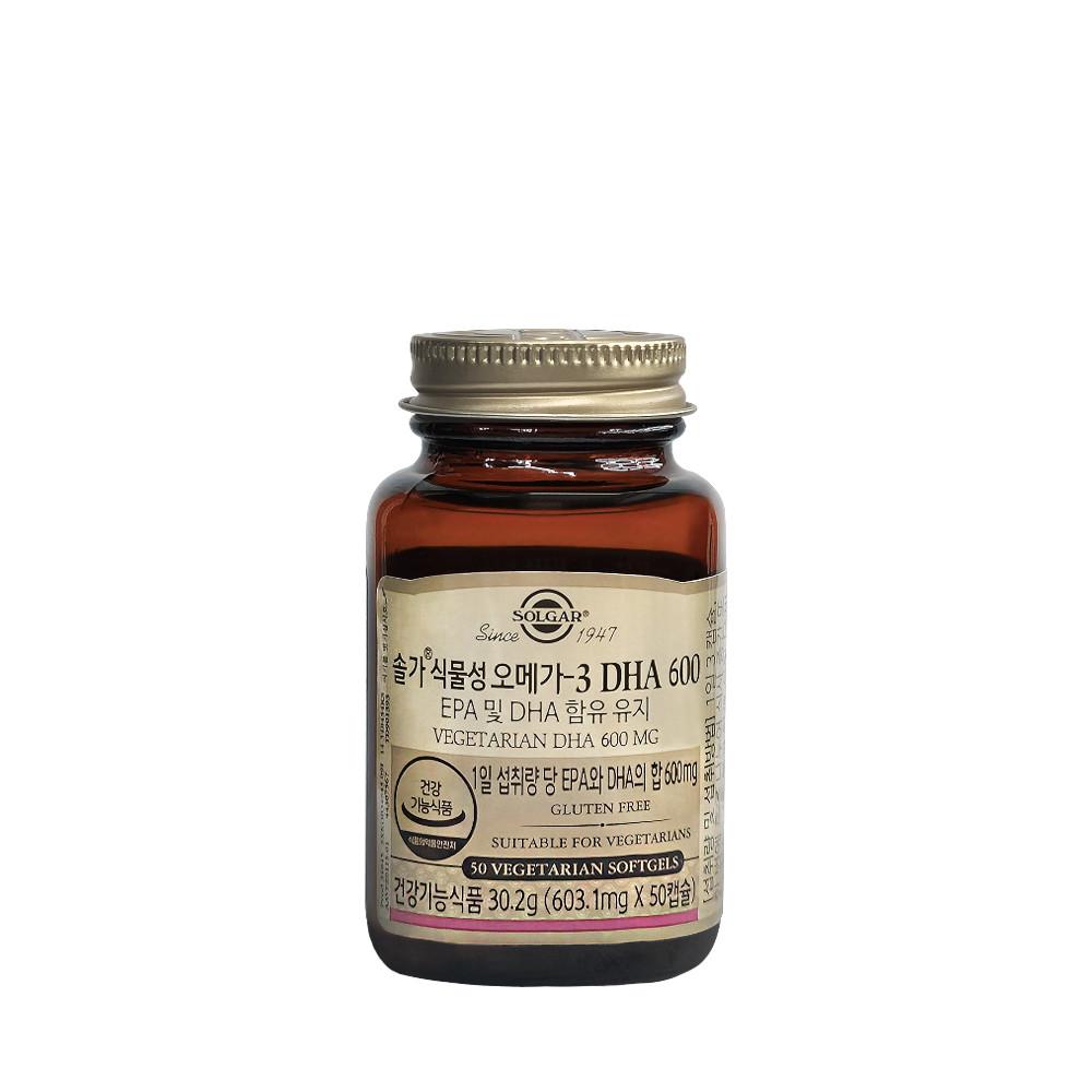 솔가 식물성 오메가3 DHA 600 50캡슐