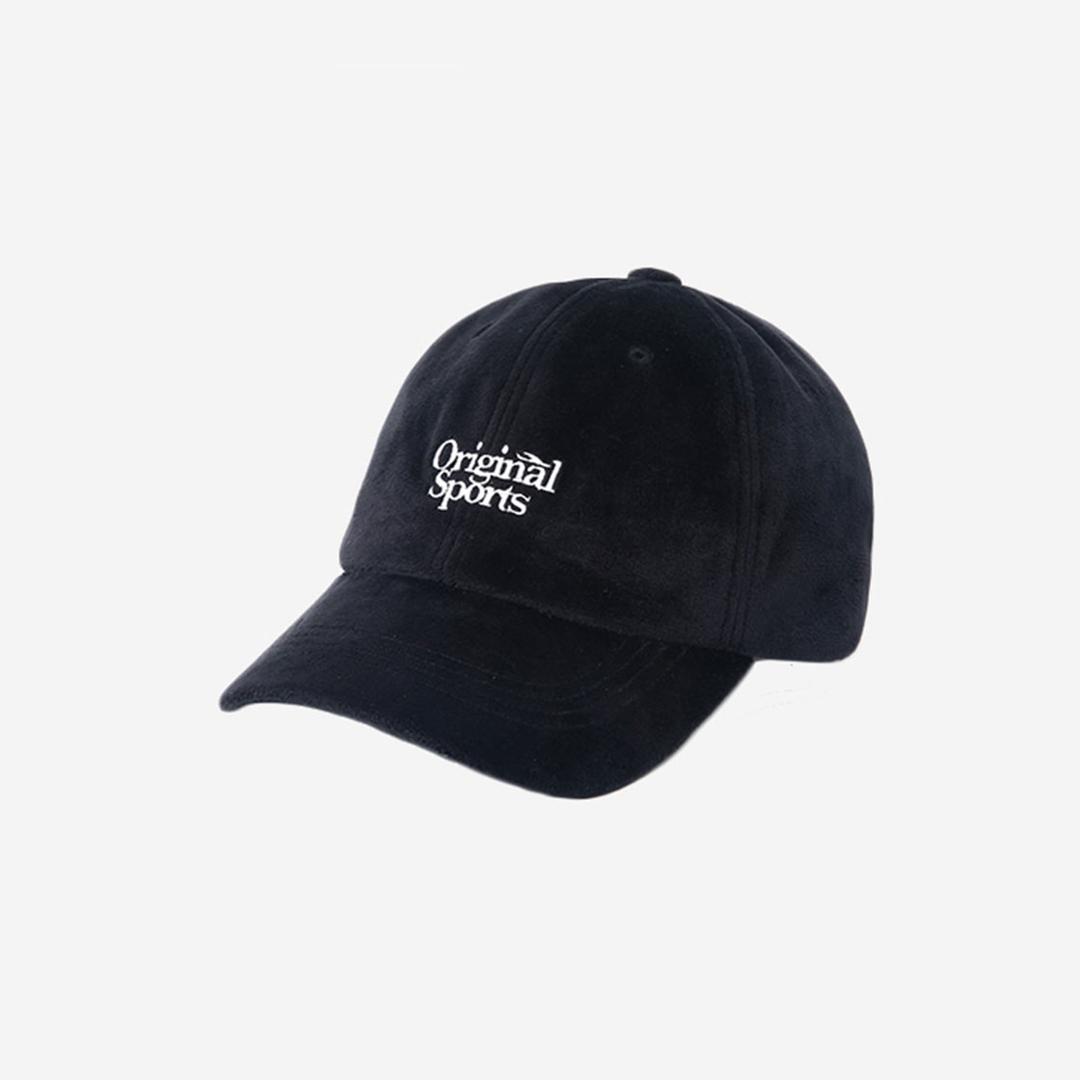 Original Sports Velour Ball Cap Black