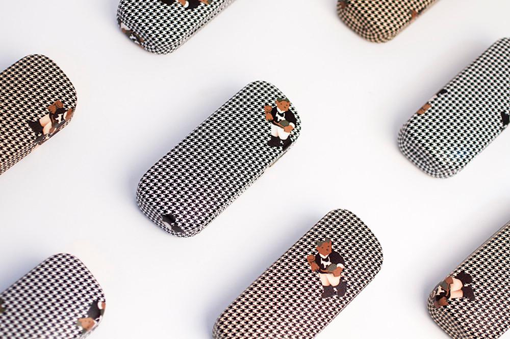 곰돌이안경케이스 고급 하드케이스 선글라스케이스 안경집