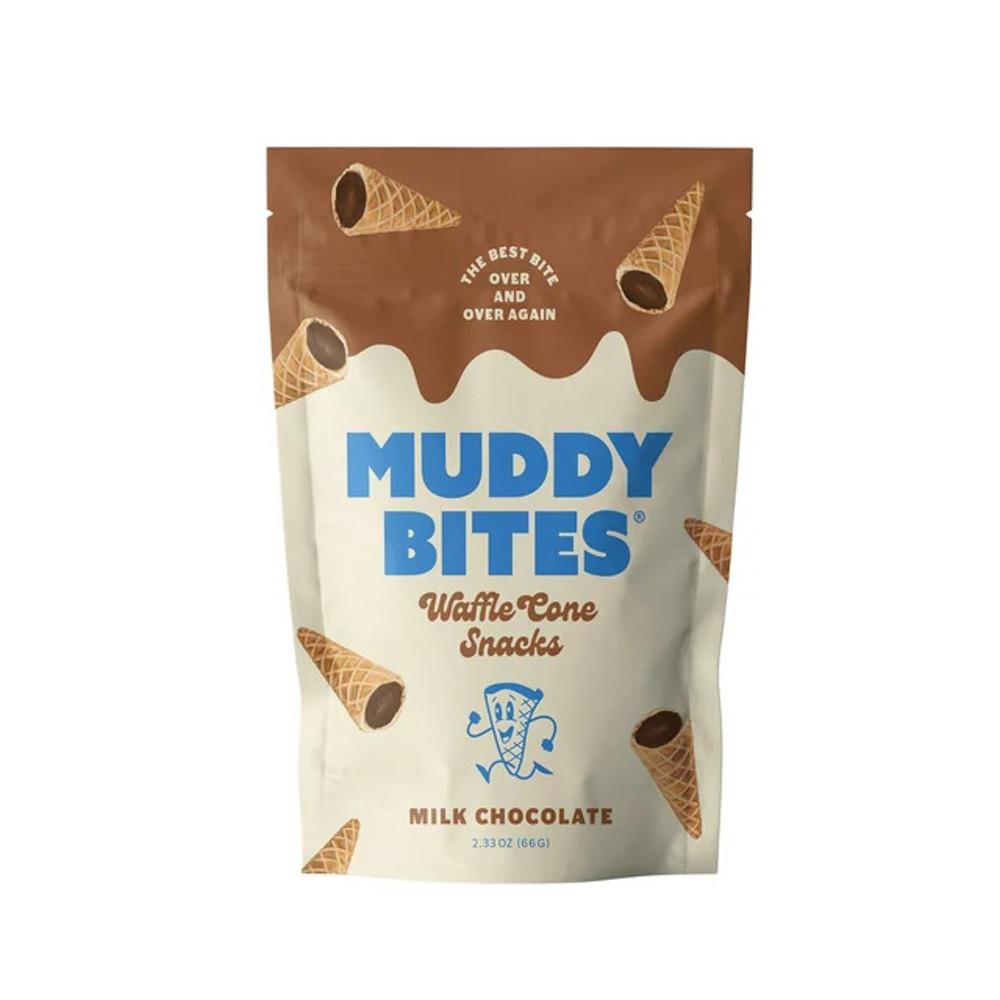 머디바이츠 와플콘 월드콘 꼬다리 과자 밀크 초콜릿 66g [원산지:미국산(구매대행)]