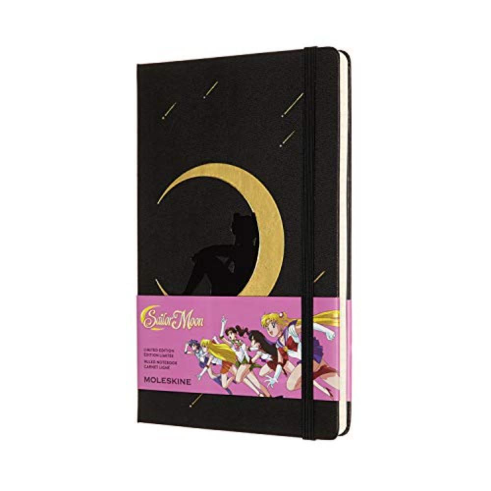몰스킨 Moleskine 세일러문 한정판 노트 하드커버 블랙