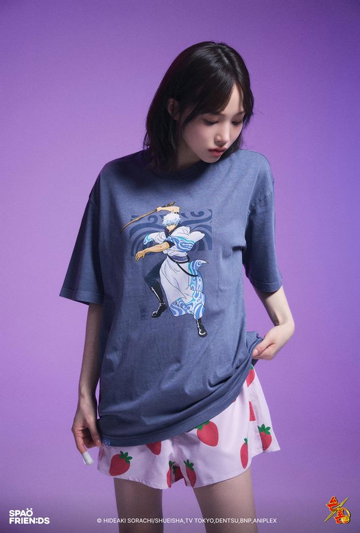 [은혼] 반팔 티셔츠(BLUE)_SPRLF38U05