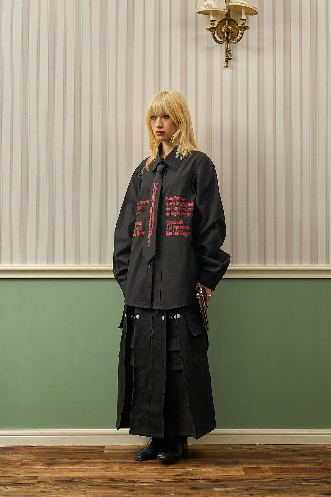 Ketchup! Joke Shirts (Black)