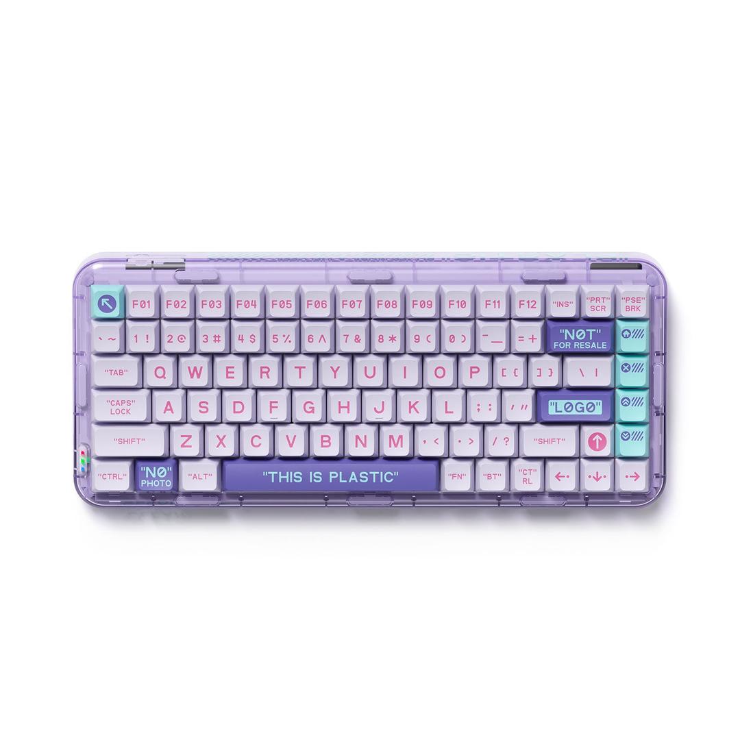 MelGeek Mojo84 Vaporwave 프로그래밍 가능한 기계 키보드 - Kailh Box Plastic
