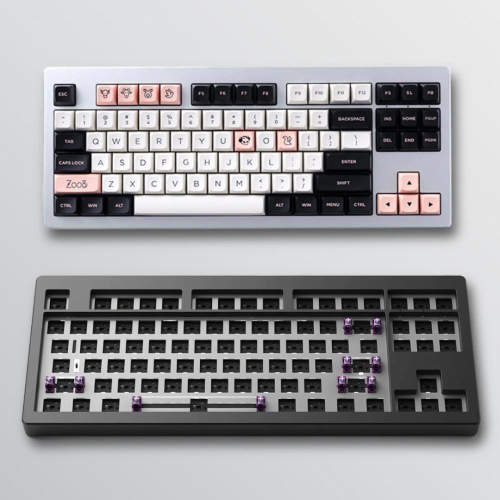 몬스긱 M3W 커스텀 키보드 핫스왑 기계식키보드 MONSGEEK 블랙 Gasket kit