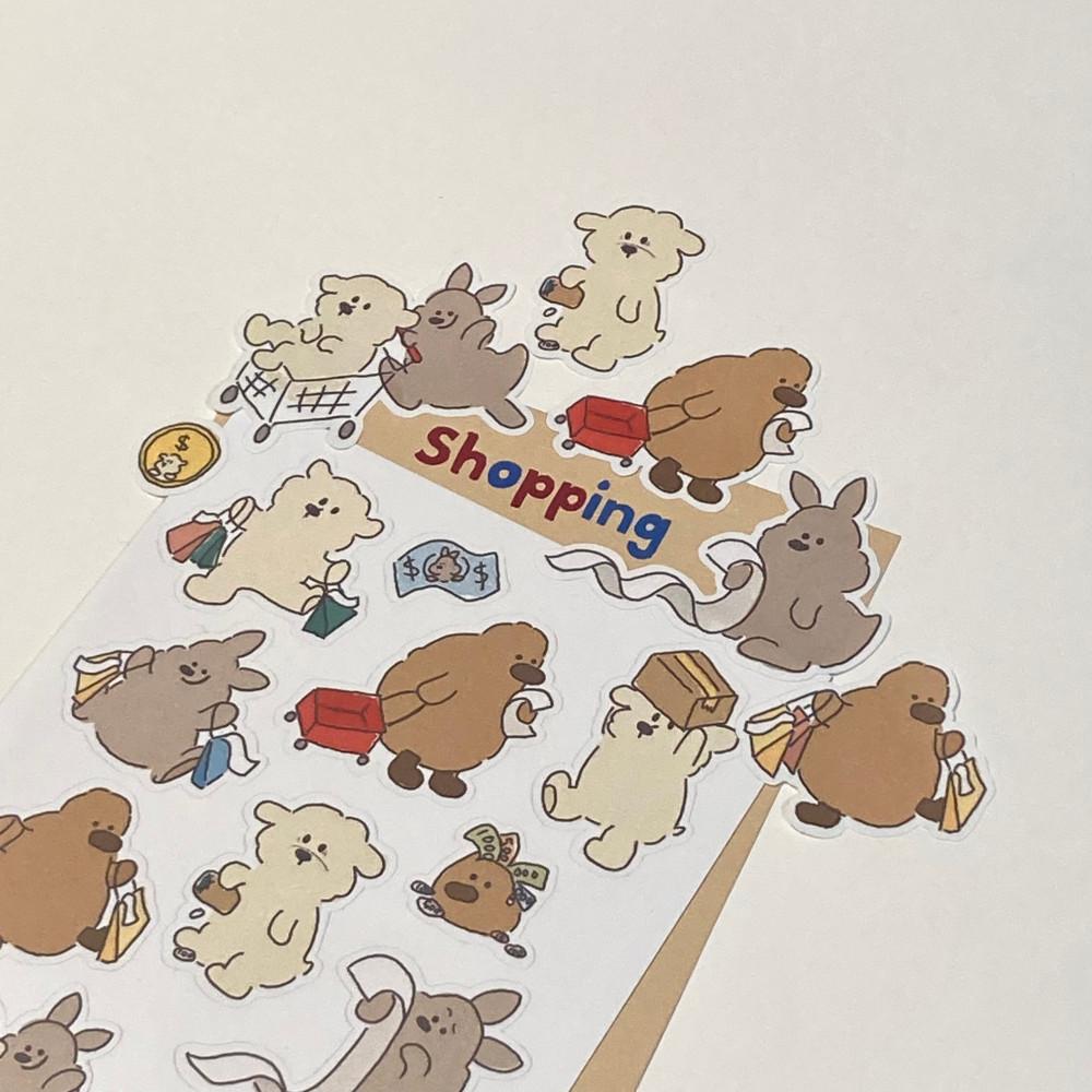 Shopping Sticker