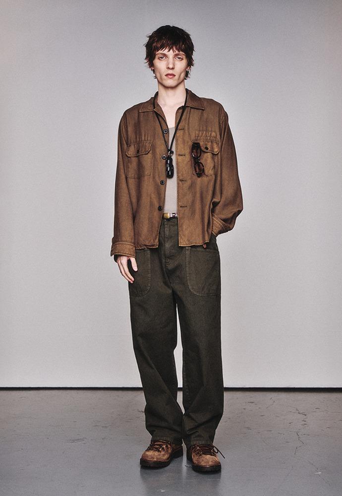 (September Release) Tencel US Army Shirt_Olive