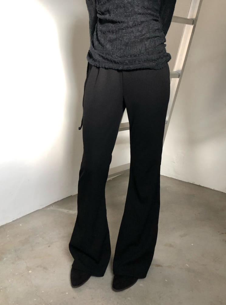 Layered boots-cut pt