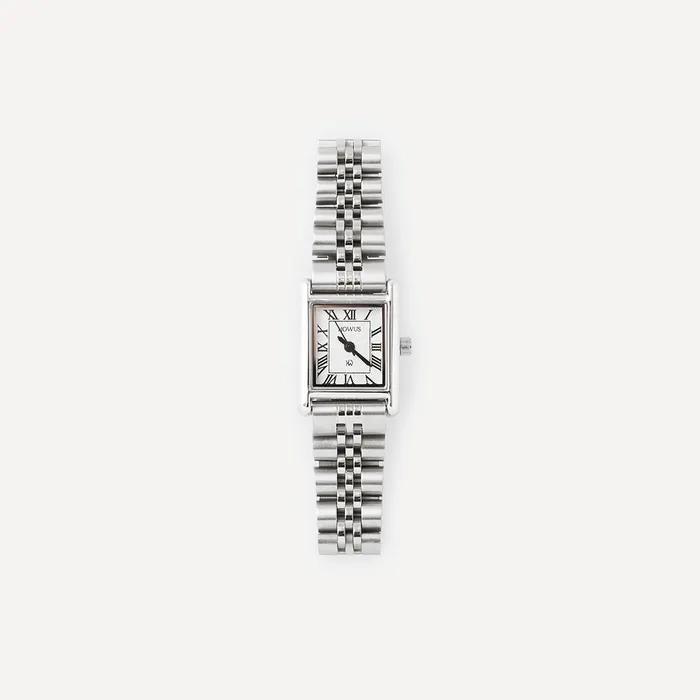 [8차리오더]SQUARE METAL WATCH (SILVER)