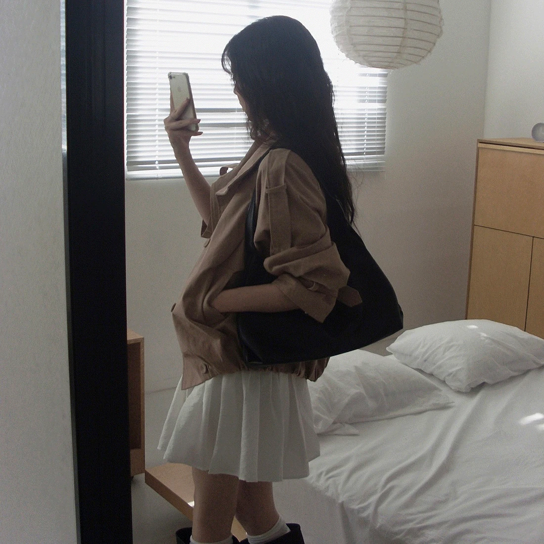 [오픈5%할인/화요일까지📢] 스테이 숏 트렌치 자켓 - ct (봄옷)